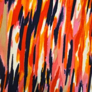 Jude Connally Orange Pink Resort Dress